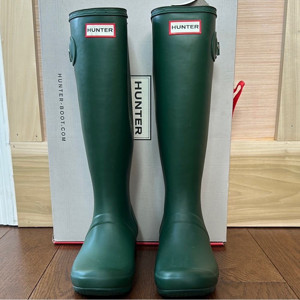 Hunter Green Women's Winter & Rain Boots